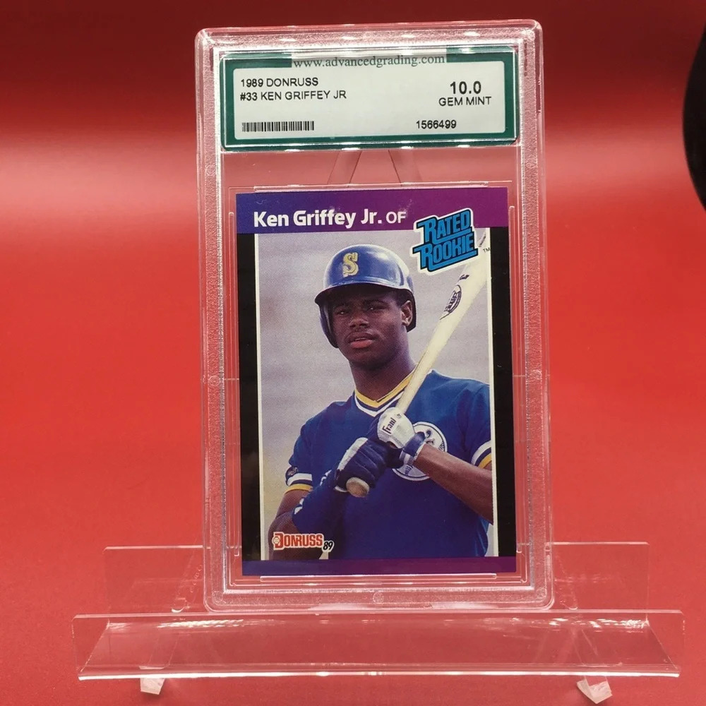 1989 Donruss Ken Griffey Jr. Gem Mint 10 Card #33